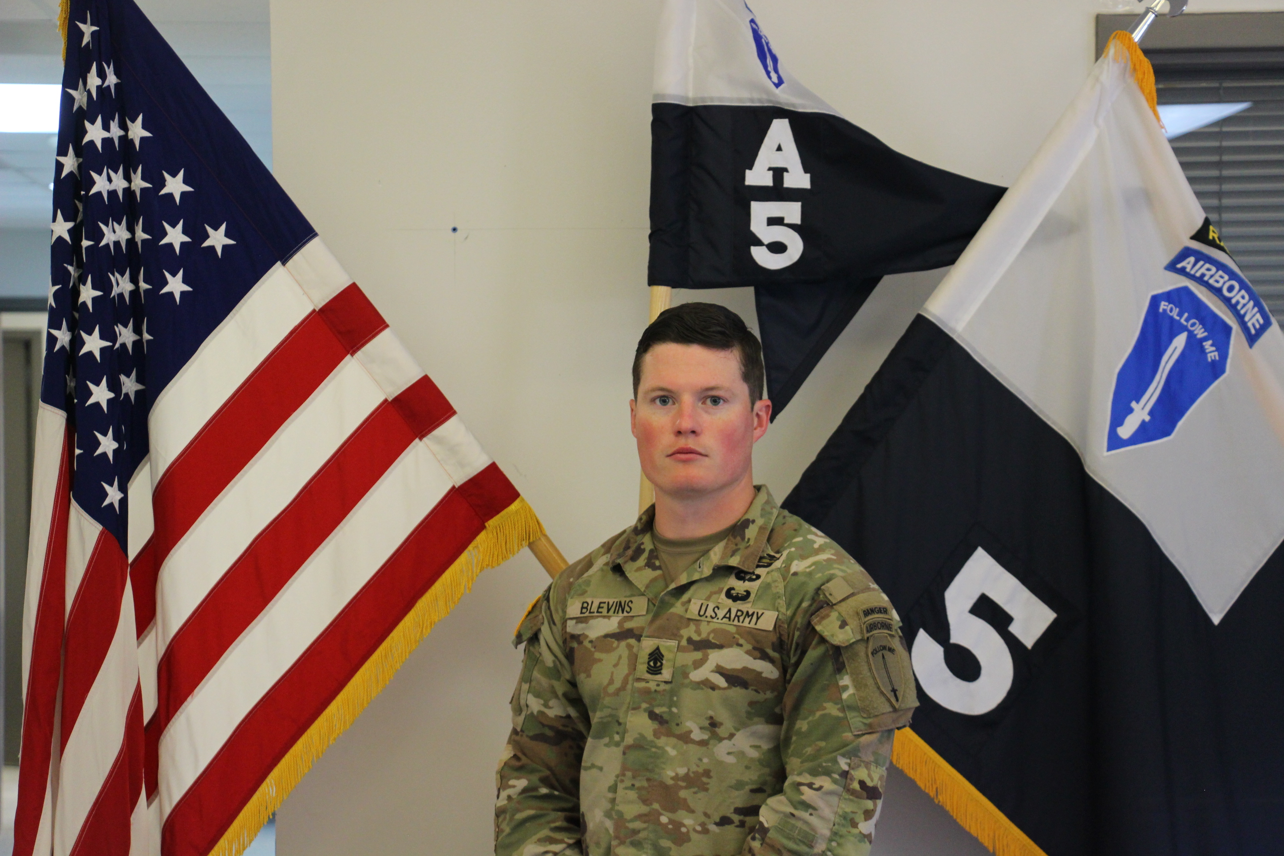 Alpha Co. 1SG Blevins